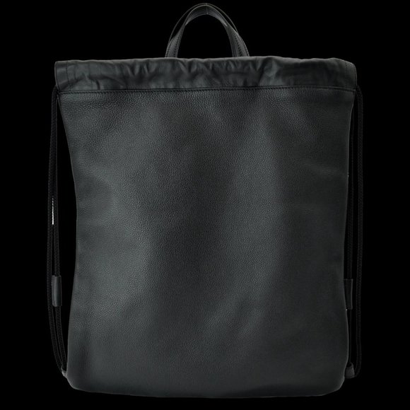 GUCCI  Drawstring Print Leather 494053 Backpack Bag Black 494053 main image 7